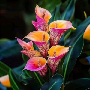 Калла Оникс купить по цене от 450р. в интернет-магазине «Посадика» с доставкой почтой в в Волчанске и по всей России – [изображение №1].